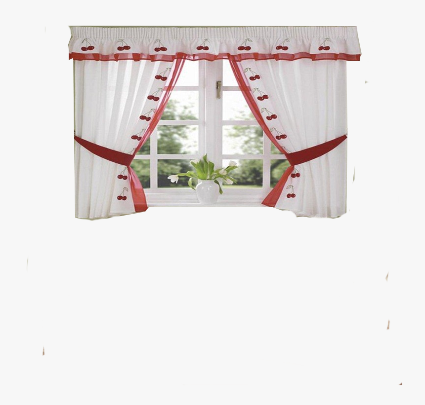 Curtains Design For Kitchen, HD Png Download