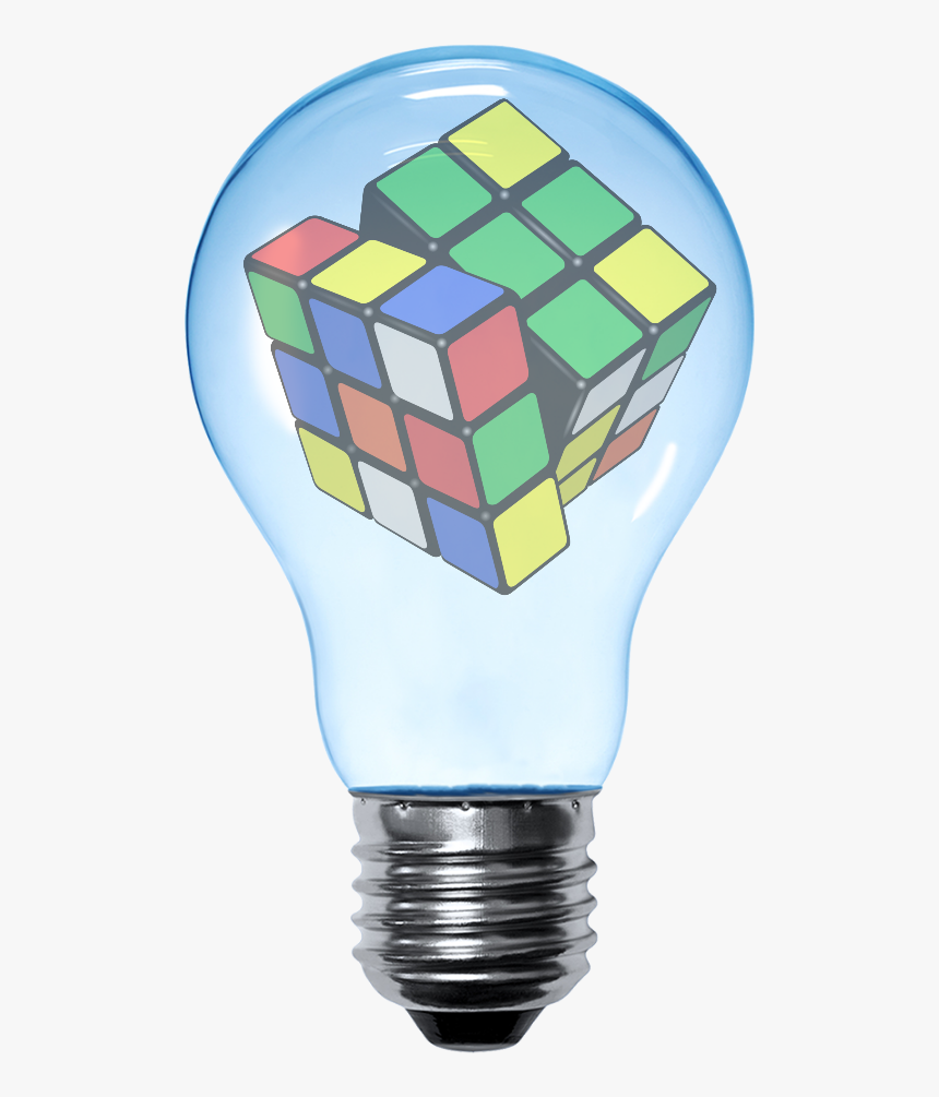 #bombilla - Rubik's Cube Clipart, HD Png Download