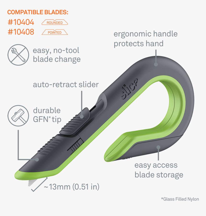 Slice Auto Retractable Box Cutter, HD Png Download