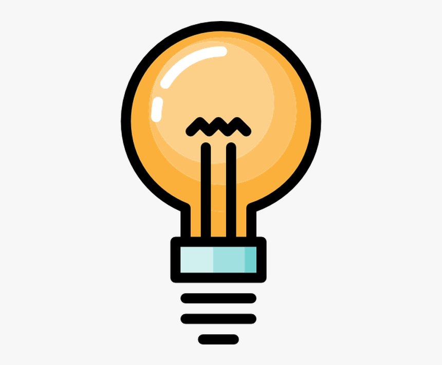 Bombilla Icono Png, Transparent Png
