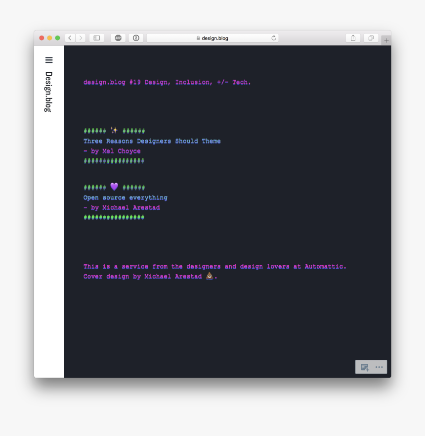 Issue 19 With Mel Choyce On Three Reasons Designers - Sublime Text C Code, HD Png Download