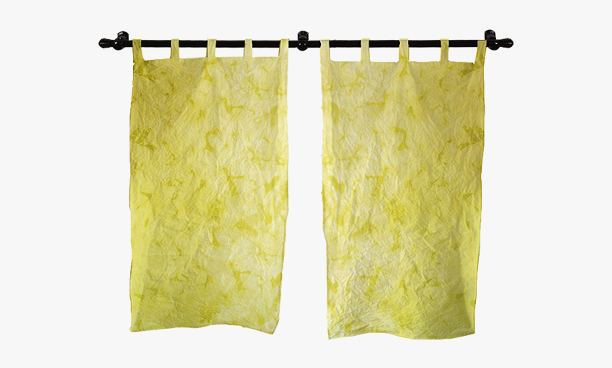 Cortina Espiral Amarela - Cortina Tie Dye, HD Png Download