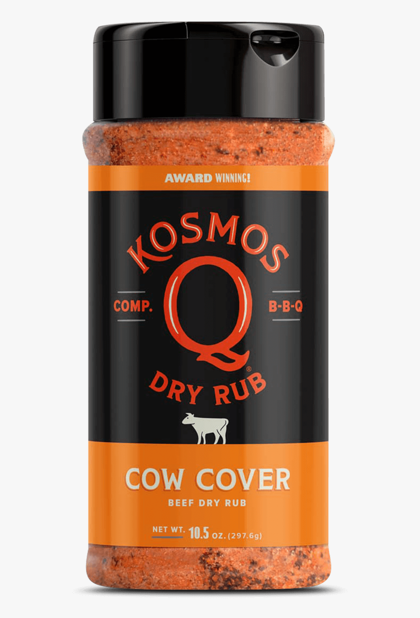 Cow Cover Rub Front View Kosmos Q - Spice Rub, HD Png Download