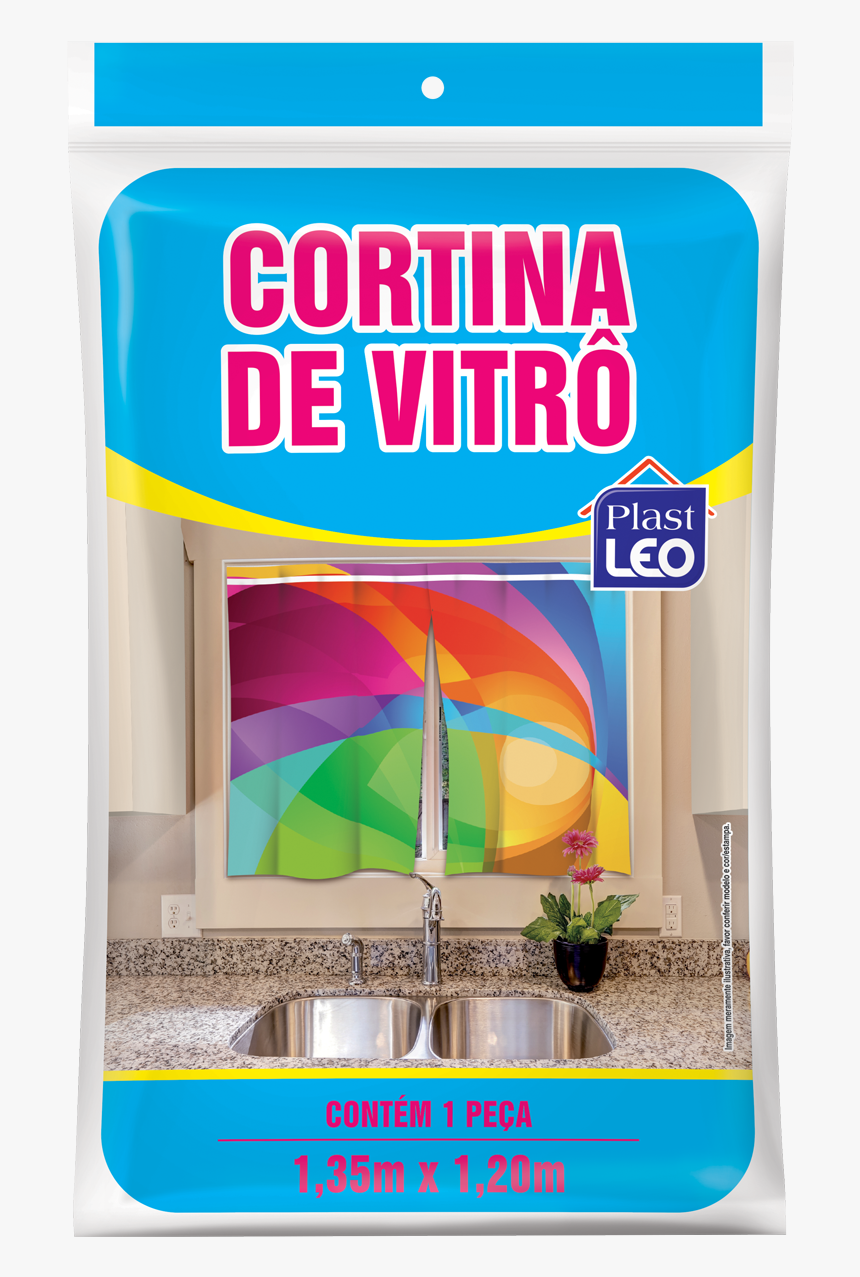 Cortina De Vitrô Plast Leo, HD Png Download