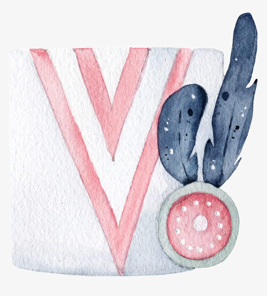 Cake Flower Watercolor Hand-painted Transparent - Illustration, HD Png Download