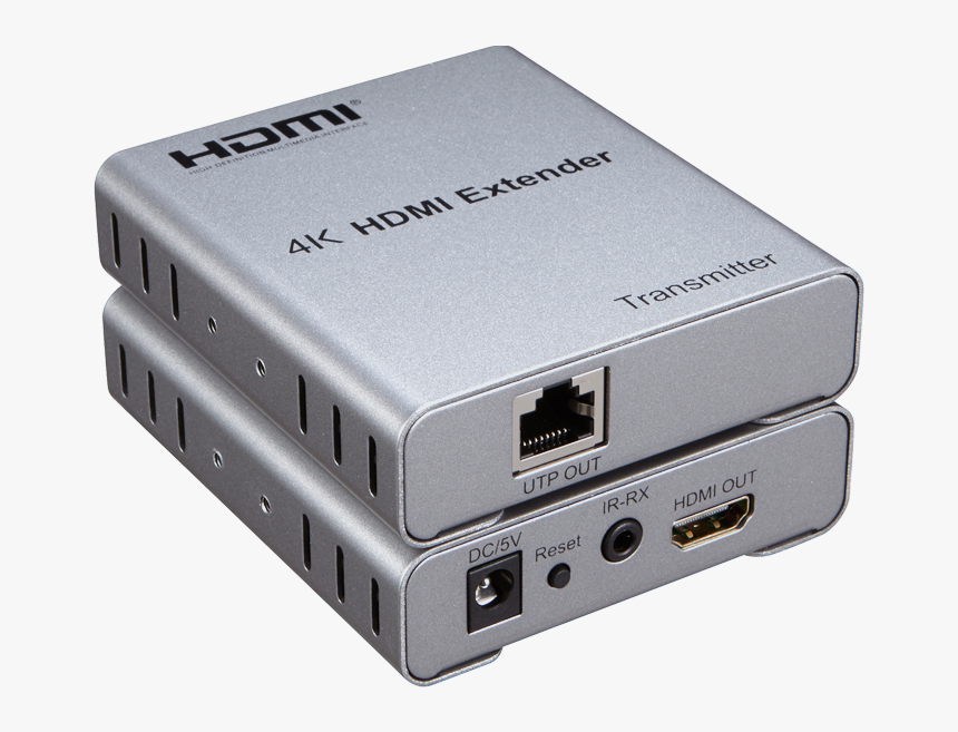 4k 100m Hdmi Extender Ir - 4k 120m Hdmi Extender, HD Png Download