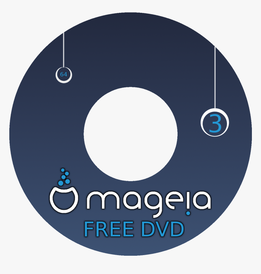 Mageia 3 64bit Dvd - Circle, HD Png Download