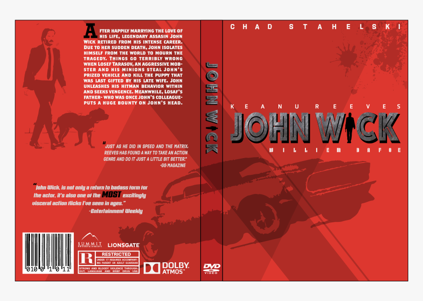 Jhon Wick 3 Covers Dvd, HD Png Download