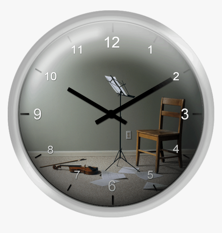 Empty Room With Chair Violin And Sheet Music On Floor - Arvore De Bons Frutos, HD Png Download