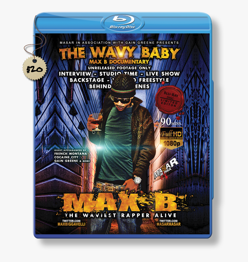 Max B “wavy Baby” Blu-ray Vol 1 - Pc Game, HD Png Download