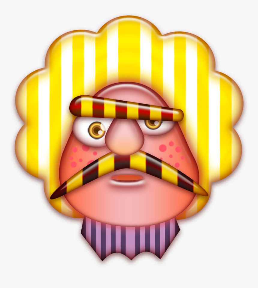 Clip Art Cartoon Man With Beard - Cartoon, HD Png Download