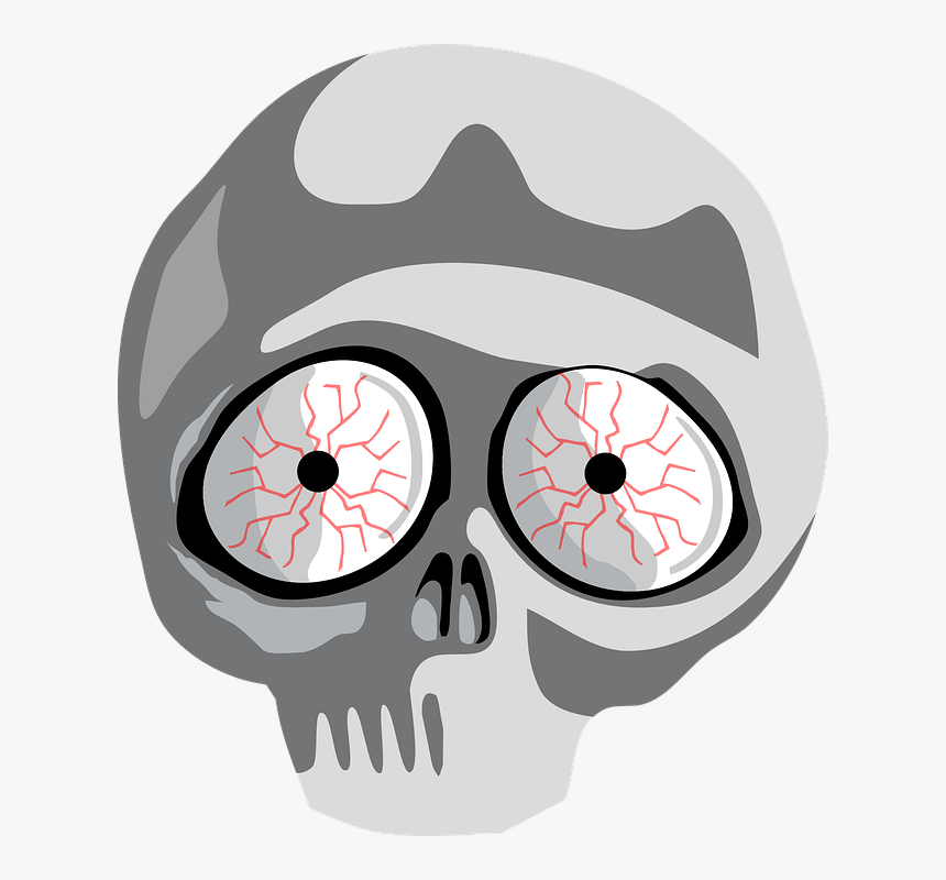 Free Vector Graphic - Bloodshot Eyes Clipart, HD Png Download