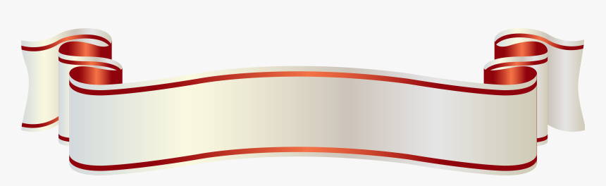 Red,orange,line,material Property,rim - White Red Ribbon Png, Transparent Png