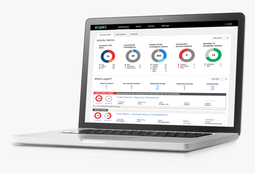 Expel Laptop Home - Expel Io, HD Png Download