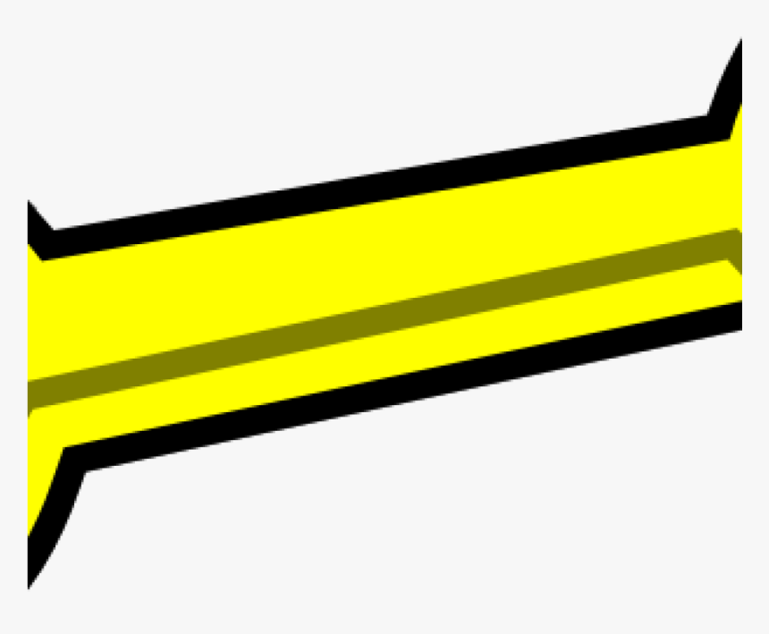 Dog Bone Clip Art Dog Bone Yellow Clip Art At Clker - Bone Dog Yellow Clipart, HD Png Download