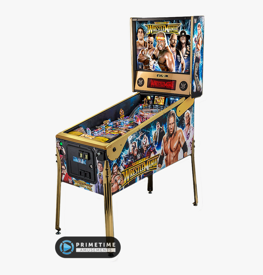 Wwe Legends Of Wrestlemania Pinball Limited Edition - Pinball Wwe Limited Edition, HD Png Download