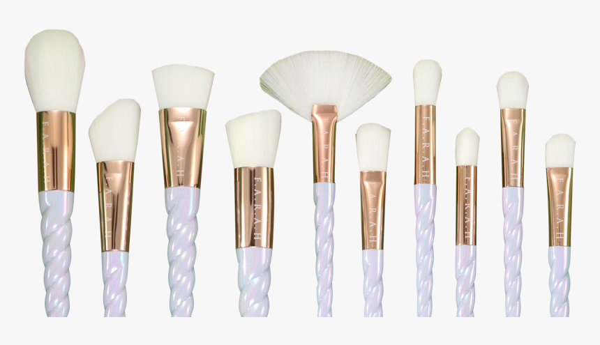 White Makeup Brush Png, Transparent Png