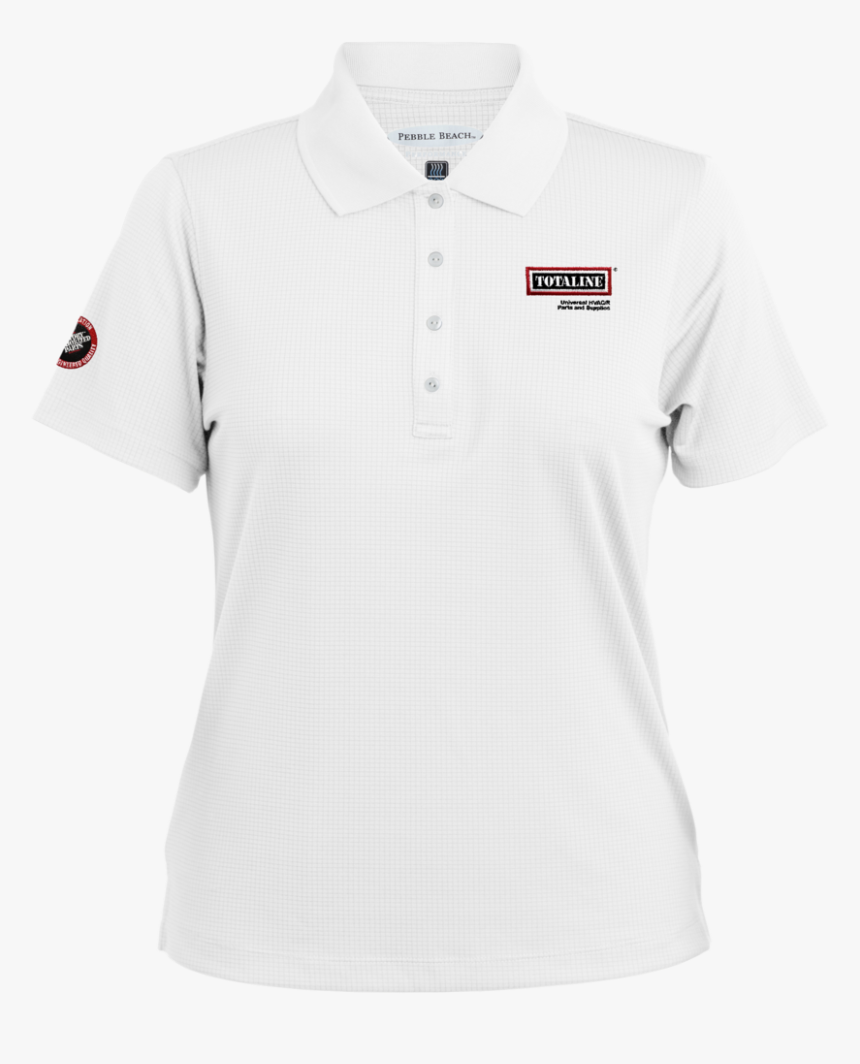 T1852w Ladies Grid Texture Polo - Polo Shirt, HD Png Download