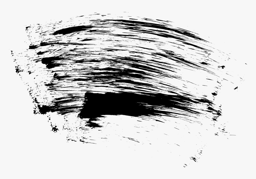 Drawing Grunge Black And White Photography - Black Scratch Png, Transparent Png