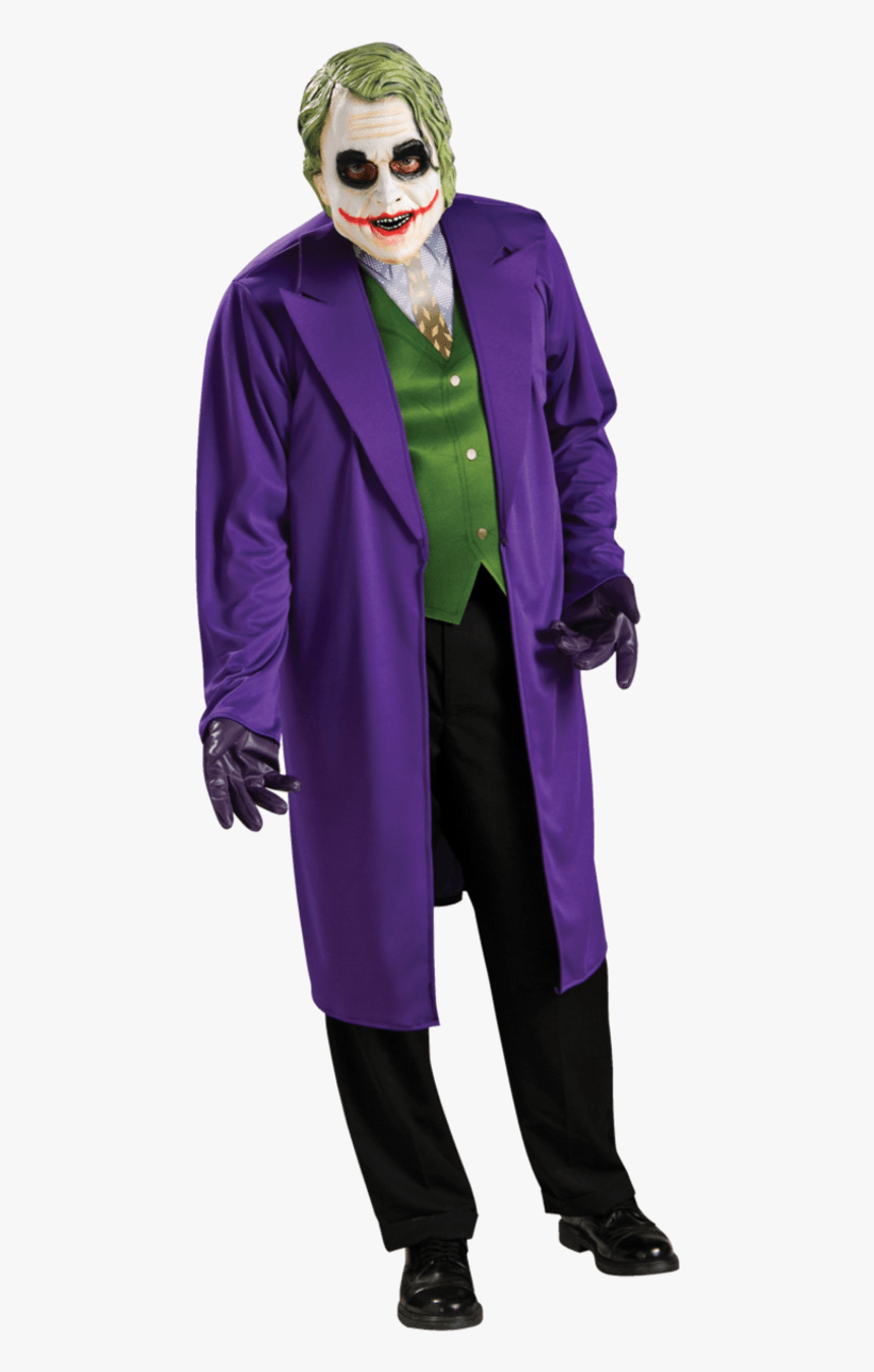 Joker Png - Joker Dark Knight Costume, Transparent Png