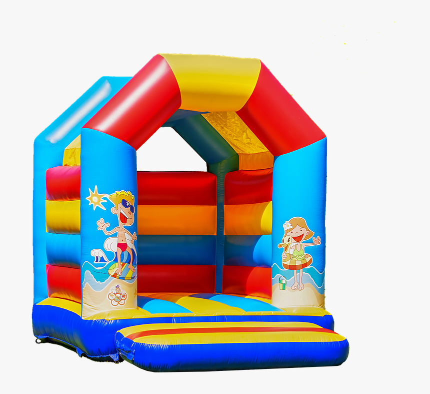 Bouncy Castle, Isolated, Children Toys, Air, Fun - Chateau Gonflable Png, Transparent Png