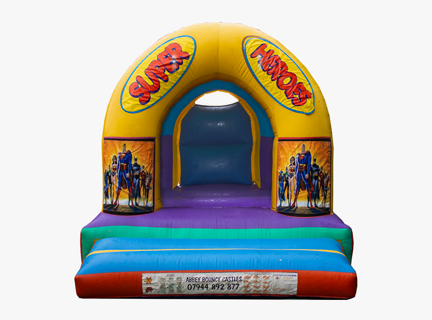 Super Heroes 10ft X 12ft Bouncy Castle Www - Bouncy Castles, HD Png Download