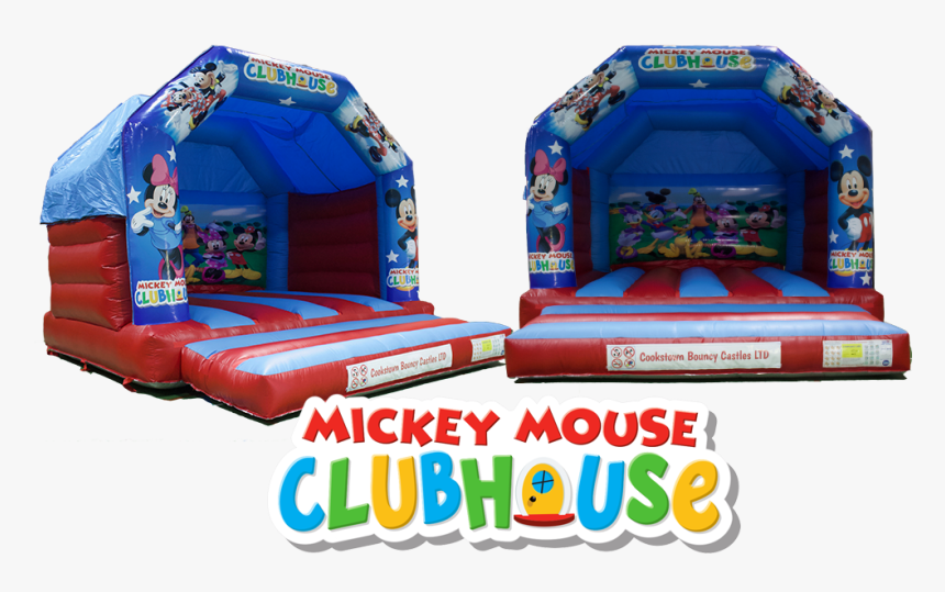 Clubhouse Mickey Bouncy Castle - Mickey Mouse Logo Png, Transparent Png