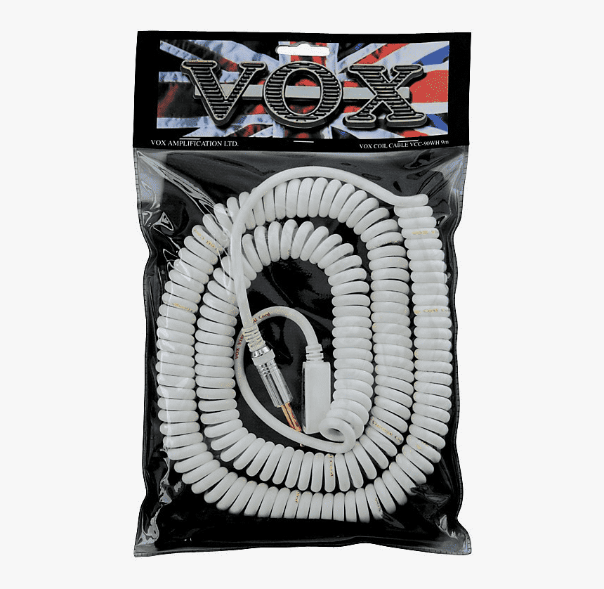 Vox Vintage Coiled Cable White - Smartphone, HD Png Download