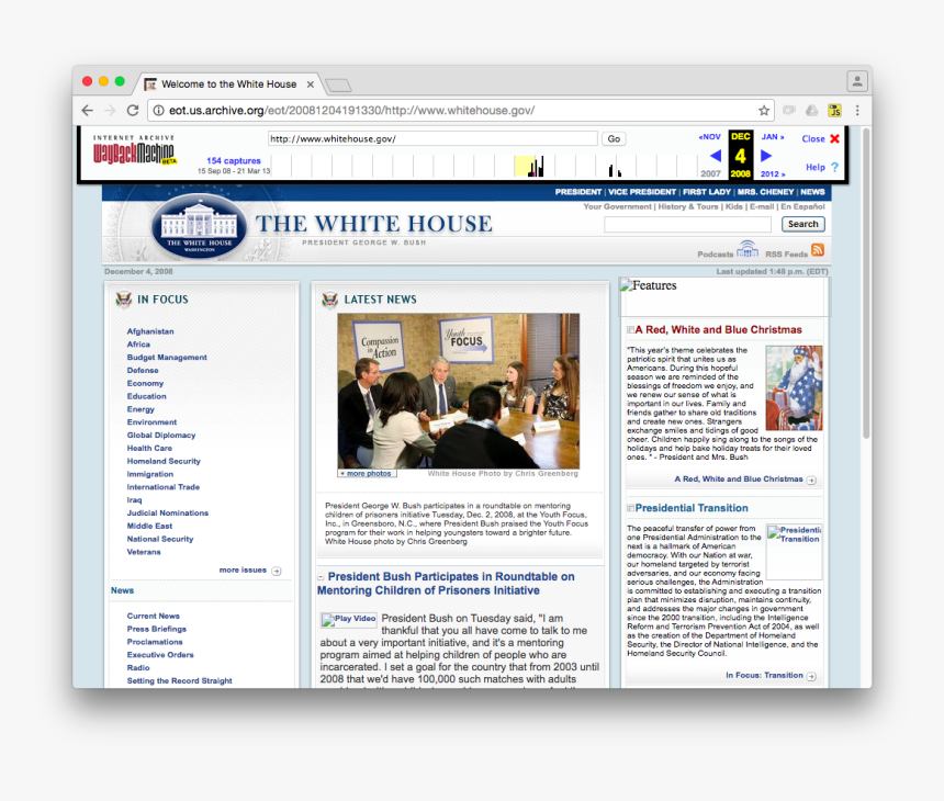 Whitehouse-2008 - White House, HD Png Download