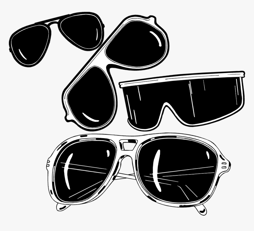 Sunglasses - Sun Glasses Illustration, HD Png Download
