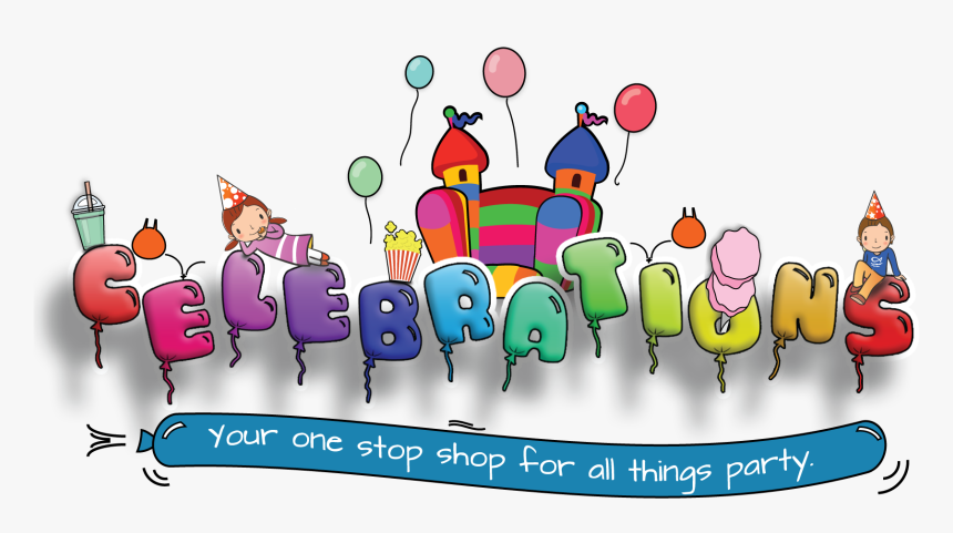 Home Celebrations Party Hire And Bouncy Castles - Party Celebrations, HD Png Download