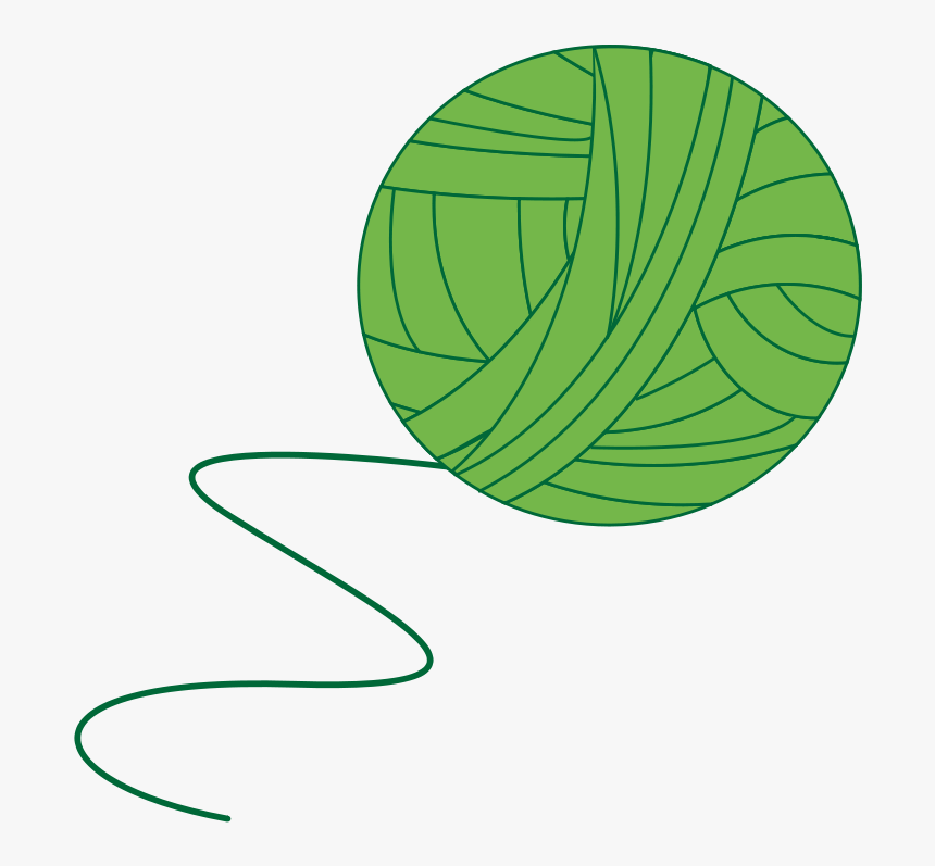 Yarn Clipart - Yarn Ball Vector Png, Transparent Png