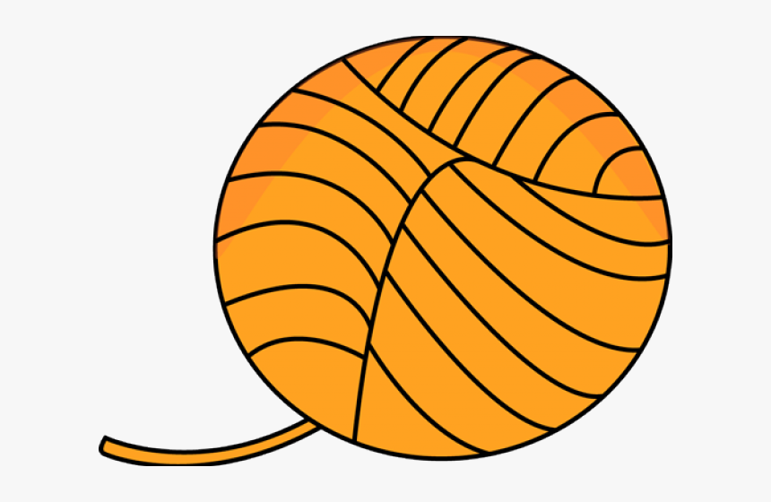 Transparent Yarn Clipart Png - Ball Of Yarn Clipart, Png Download