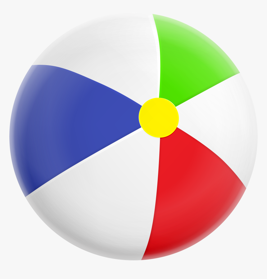 Beach Ball Transparent Clip Art Png Image Png Download, Png Download