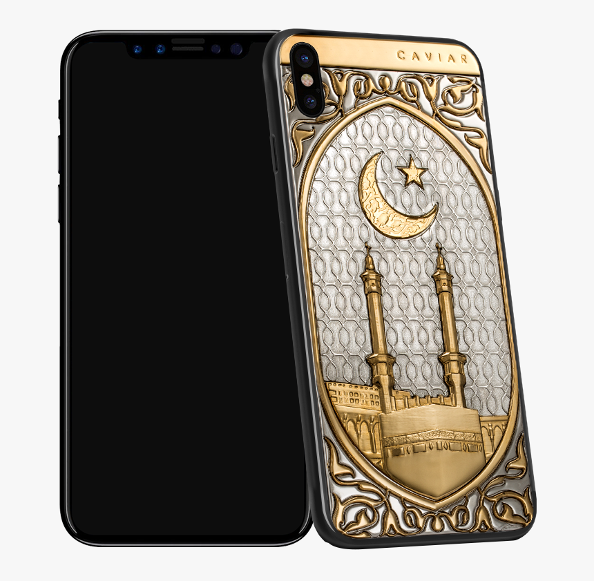 Caviar Iphone X Mekka Gold - Price Of Iphone X In Naira, HD Png Download