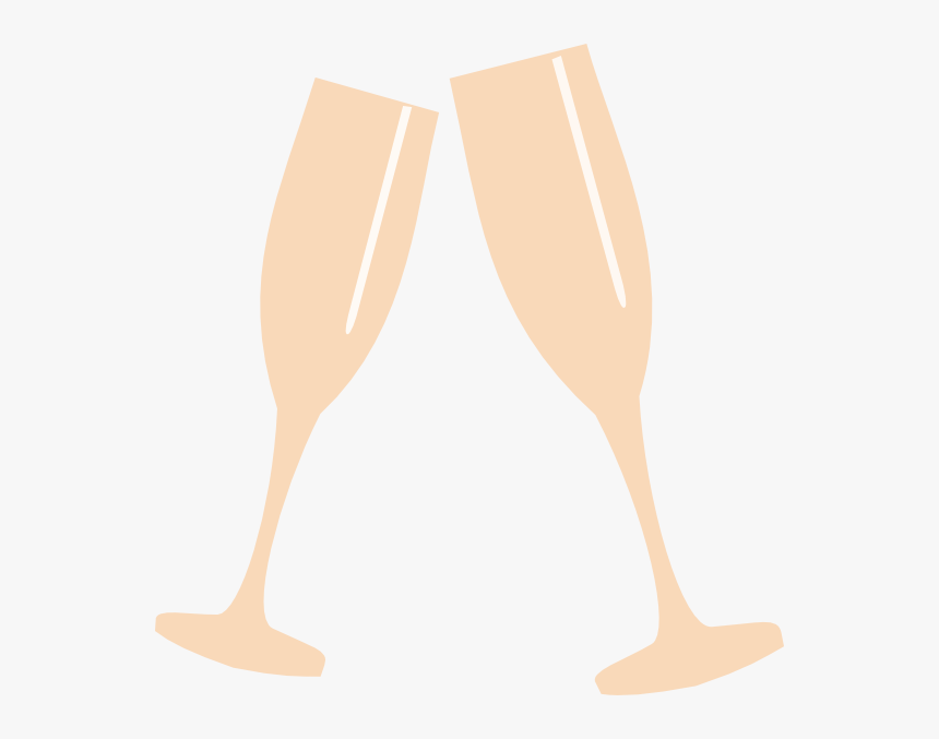 Transparent Wine Glass Vector Png - Champagne Glass Clip Art Png, Png Download