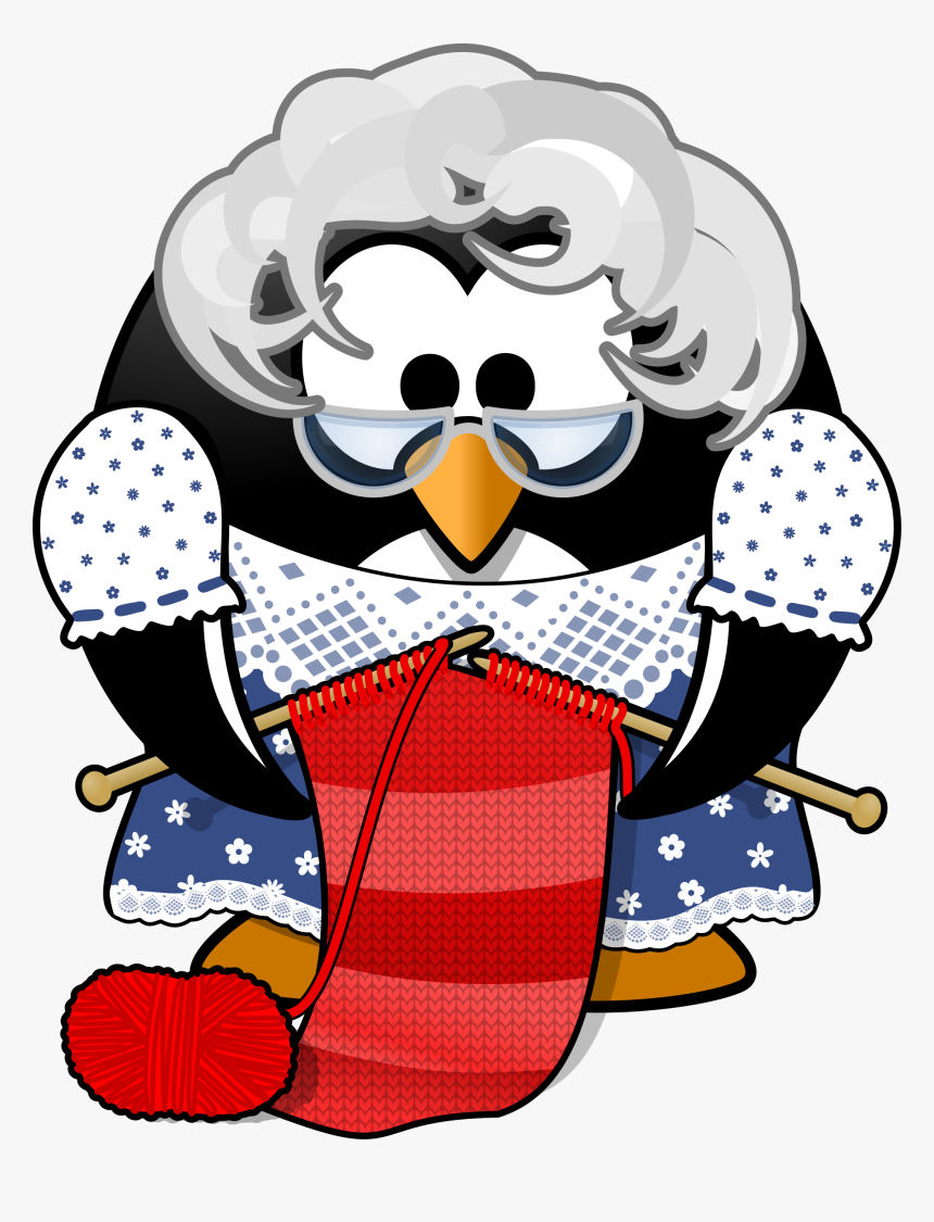 Grandma Penguin, HD Png Download