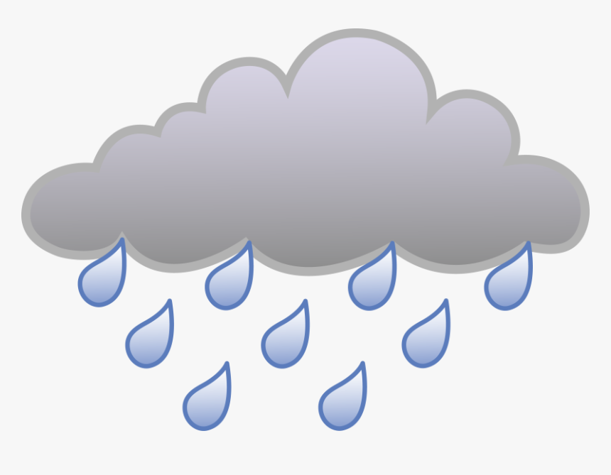 Rain Cloud Clipart, HD Png Download
