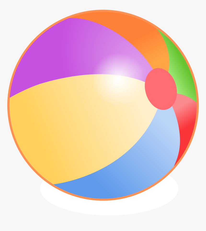 Man Clip Art - Beach Ball Clipart Png, Transparent Png