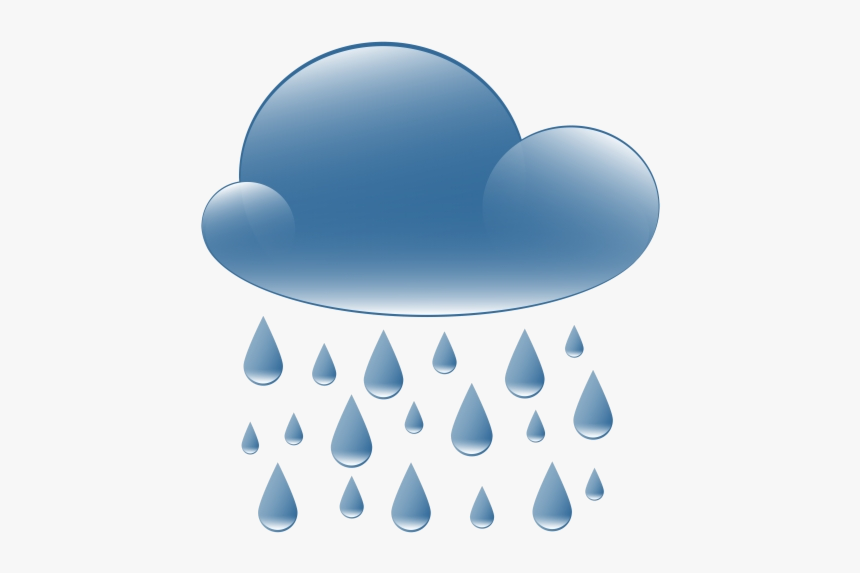 Rain Cliparts For Free Rainy Clipart Sleet And Use - Rainy Clipart, HD Png Download