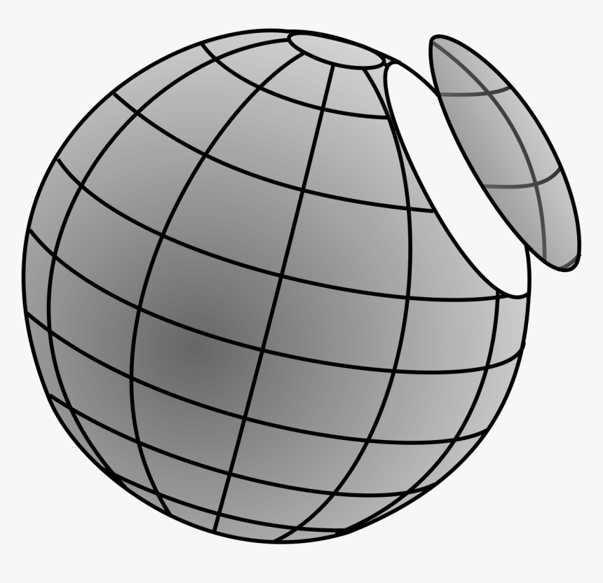 Circle Clipart Sphere Shape - Sphere Slice, HD Png Download