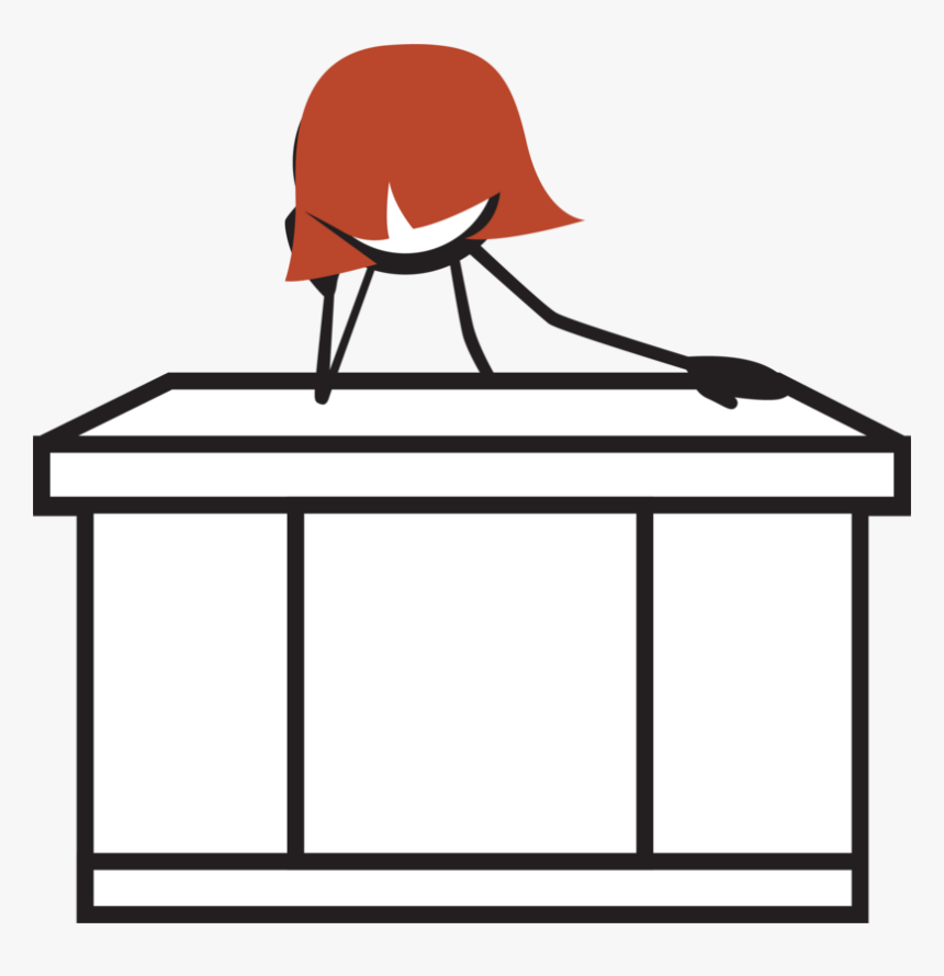 Transparent Stick People Clipart - Stick Figure From Work, HD Png Download