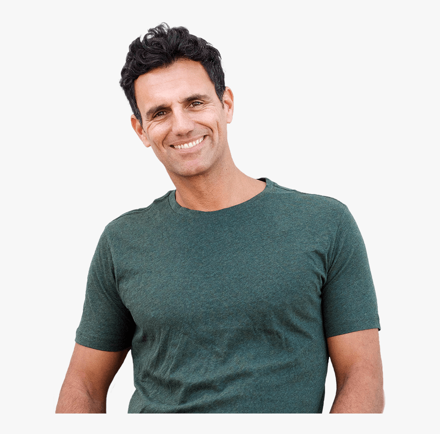Patient Smiling After Dental Procedure - Man, HD Png Download