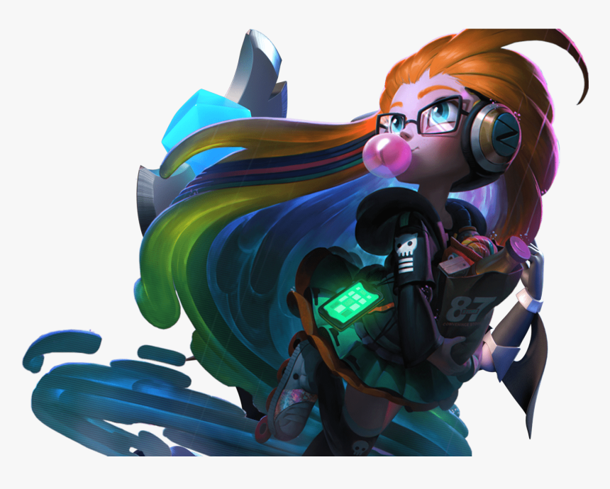 League Of Legends Zoe Futaba, HD Png Download