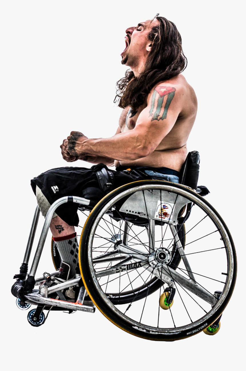 Mario Scream - People Wheelchair Png, Transparent Png