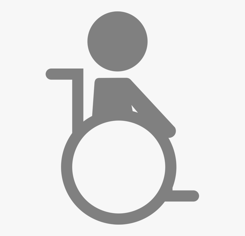 Transparent Wheelchair Clipart - Person In A Wheelchair Clipart, HD Png Download