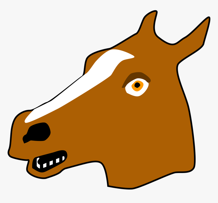 Horse Mask Vector, HD Png Download