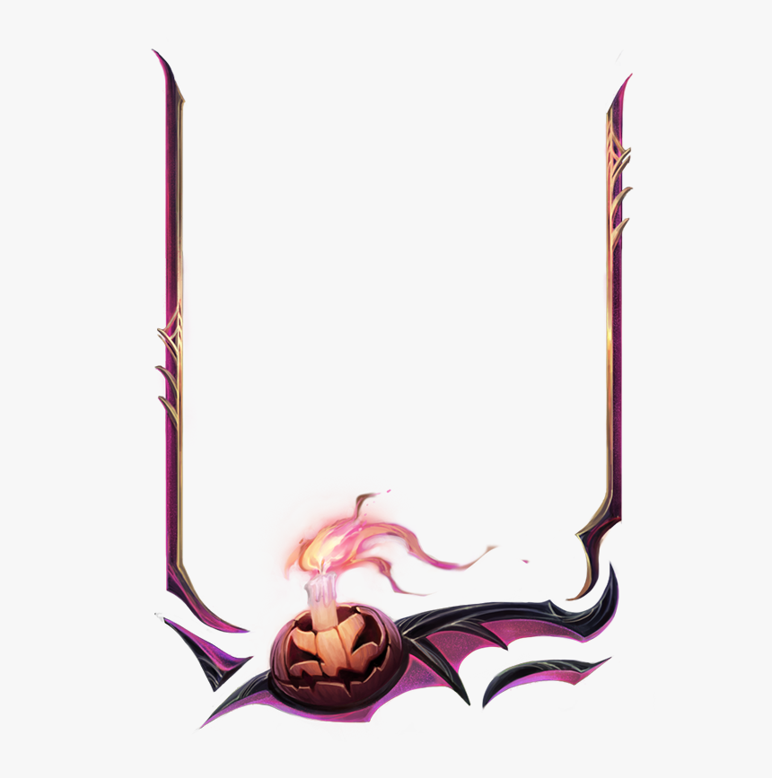 Trick Or Treat Ekko Border, HD Png Download
