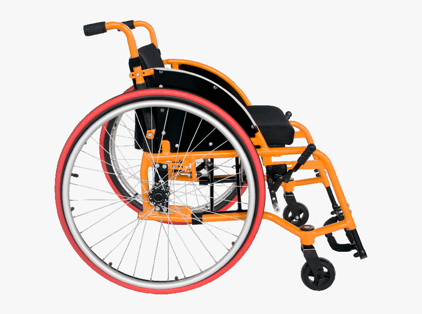 Lightweight Handicapped Reclining Manual Sports Wheelchair - Wheelchair, HD Png Download