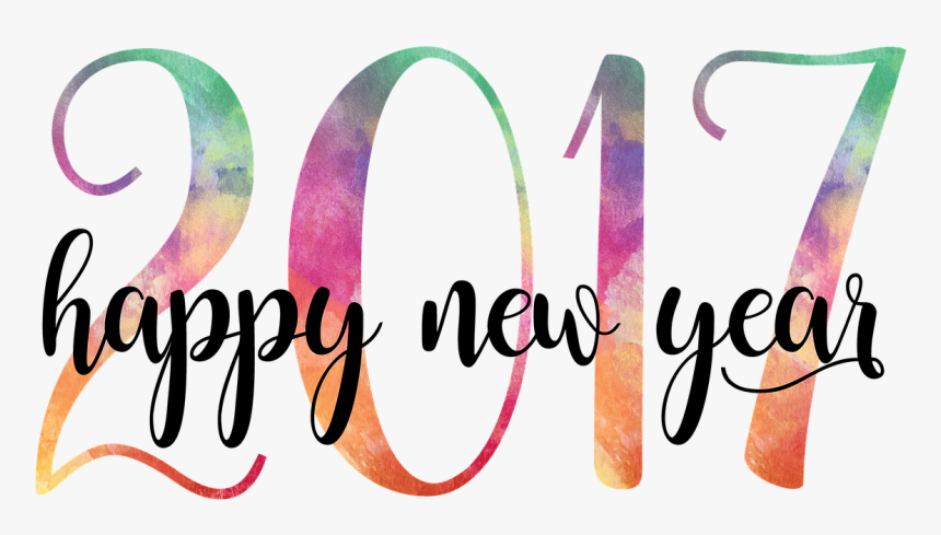 Happy New Year 2017 Png, Transparent Png